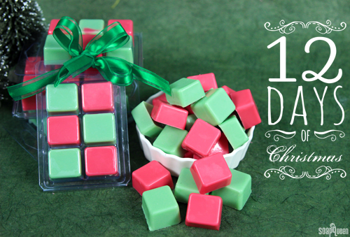 12 Days of Christmas: Green & Red Wax Melts - Soap Queen