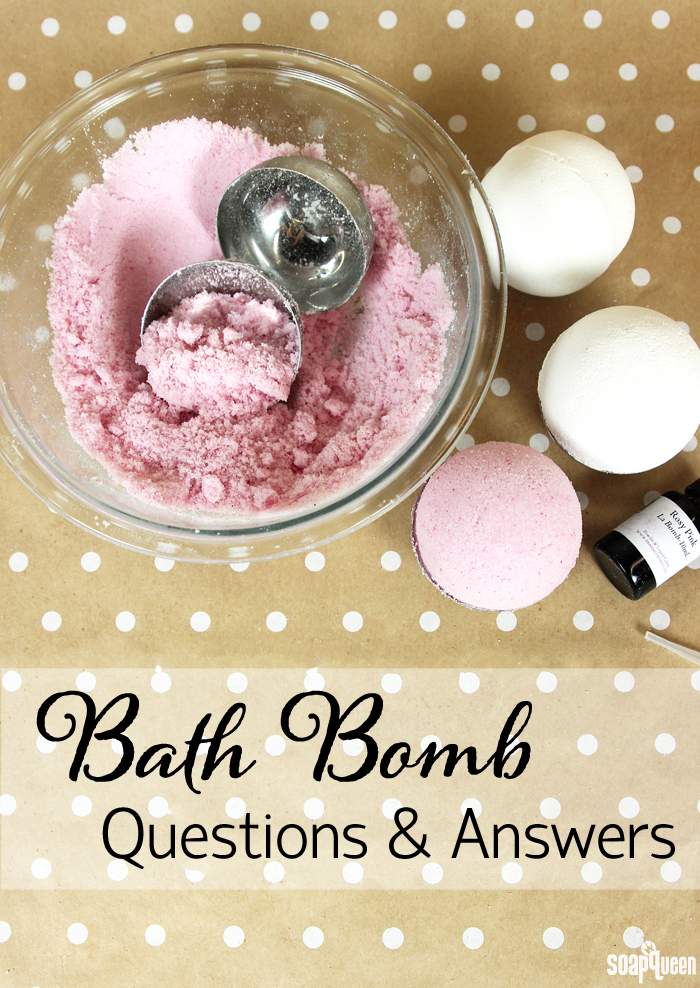 Bath Bomb Questions & Answers - Soap Queen