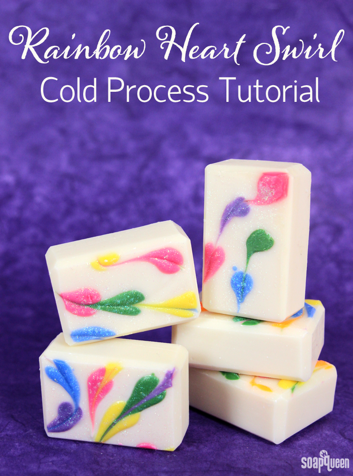 Natural Colorant Rainbow Cold Process Soap - Soap Queen