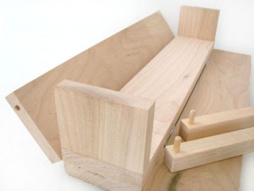 wooden loaf mold