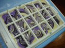 lori nova lavender and anise swirl soap