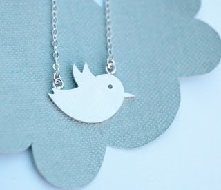 tweet necklace