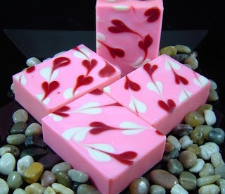 KLL heart soap