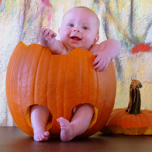 Baby in the Pumpkin - Soap Queen