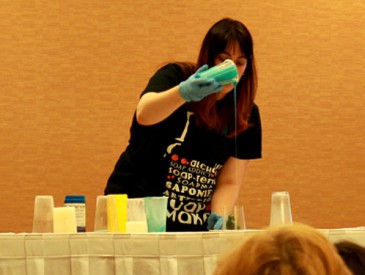 Amanda Griffin Pouring Silicone