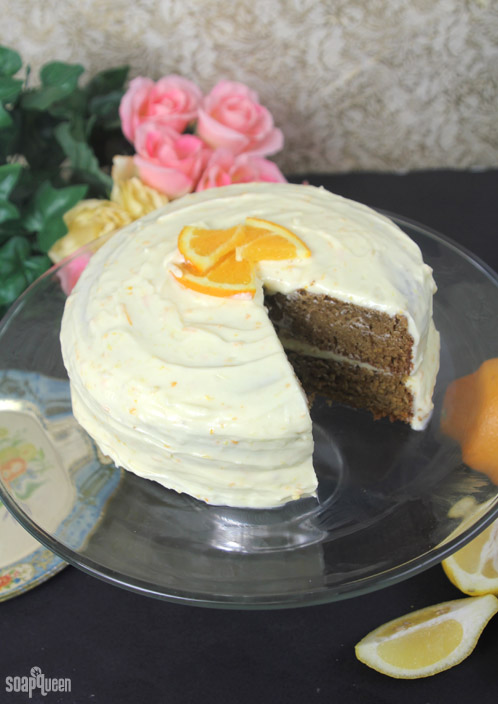 cake earl grey tea orange frosting queen soap zest cuisine