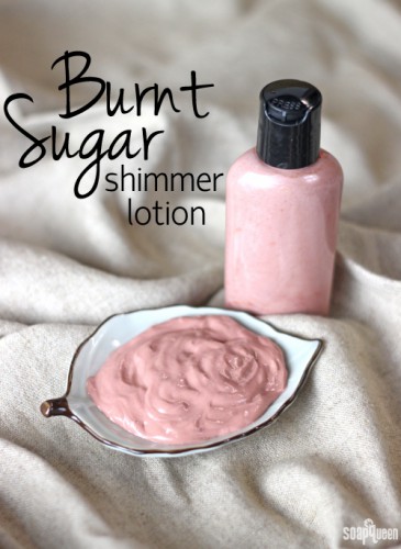 Burnt Sugar Shimmer Lotion - Soap Queen