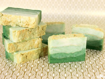 Luck of the Irish Hot Process Soap2