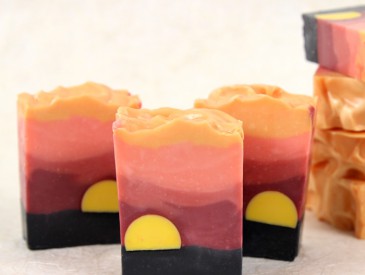 Sahara Sunset Cold Process Soap