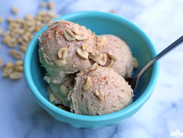 Spicy Peanut Ice Cream Recipe