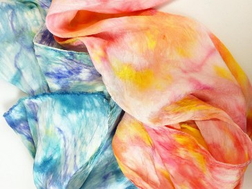 LabColor Tie-Dye Silk