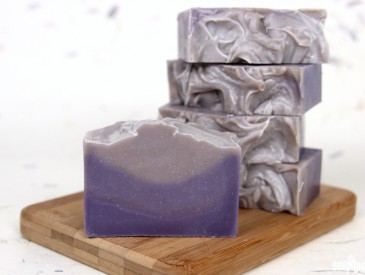 Layered Lavender Soap Tutorial