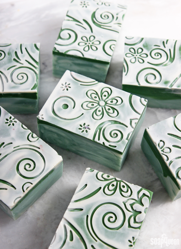Bamboo Mint Impression Cold Process Soap