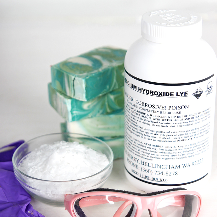 Making Hard Soap with Potassium Hydroxide (KOH)