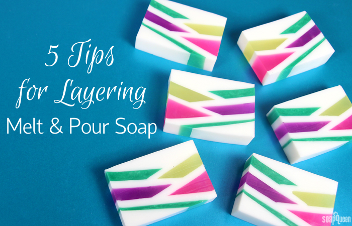 How to Make Melt-and-Pour Striped Soap