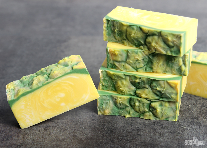Perfect Pineapple Soap Tutorial /// Learn how to create realistic looking pineapple soap!