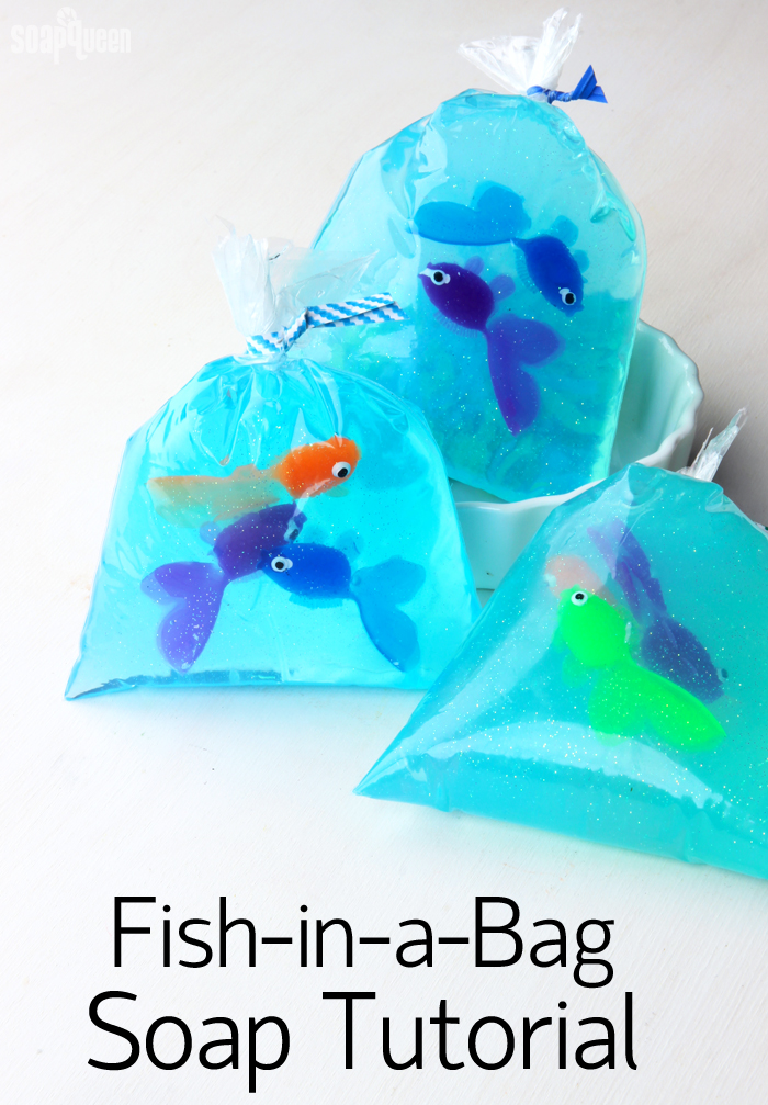 goldfish in a bag soap