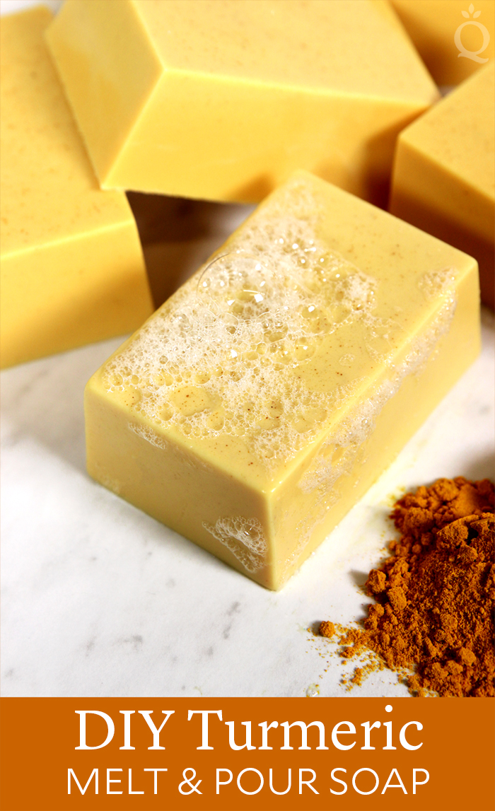 How to add turmeric to melt and pour soap no clumps. Milk soap