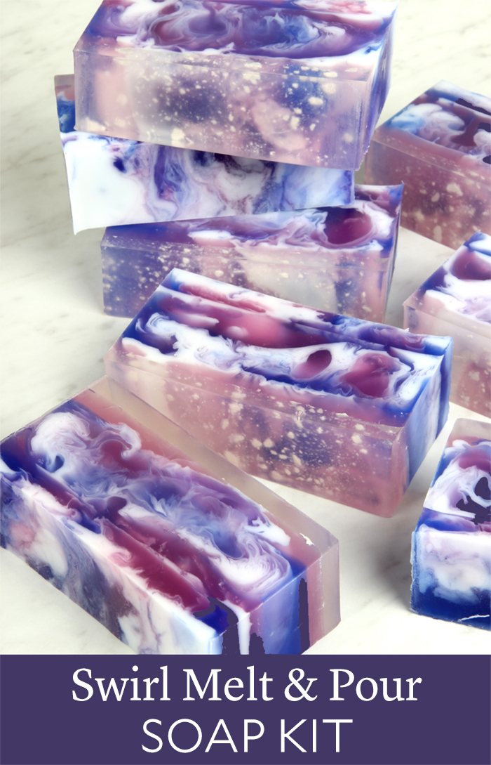 DIY Soap Making Kit & Supplies: Melt & Pour Soap Making Supplies with 2 LB  Goats Milk Base, Handmade & Rose Soap Molds, 3 Color Soap Dye, 4