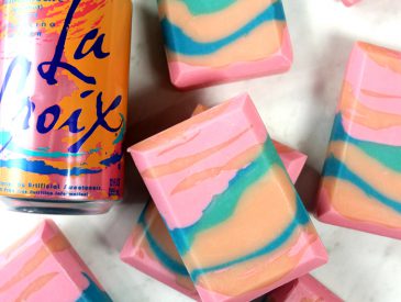 Grapefruit La Croix Soap DIY