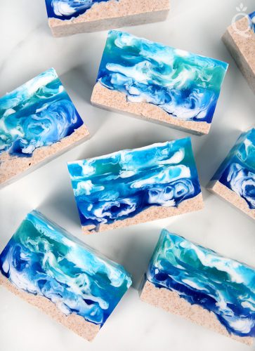 Seascape Melt & Pour Soap Tutorial - Soap Queen